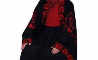 深蓝长衫穿搭汉服，深蓝长衫穿搭汉服图片