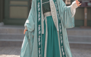 粉色配绿色穿搭汉服，粉色配绿色穿搭汉服好看吗